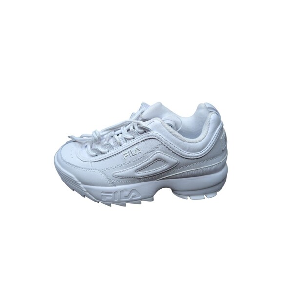 Fila Disruptor II Premium Women’s White Sneakers US 7 Platform - Picture 8 of 13